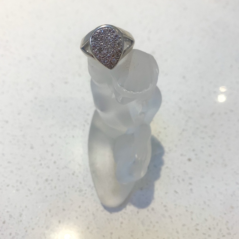 Vintage Mine-cut Diamond and Platinum Ring